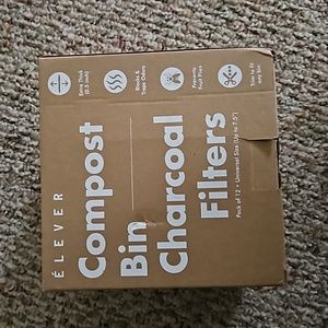 Elever 12 pk compost bin charcoal filters